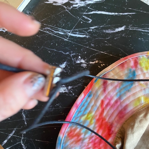 Loewe Paula's Ibiza Tie Dye Canvas Hat - Picture 5 of 9